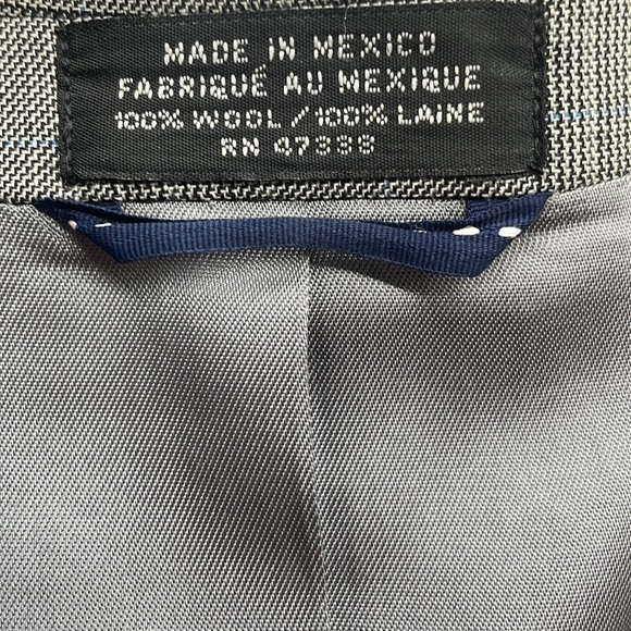 Tommy Hilfiger suit jacket 100% wool sz 38 L - Picture 3 of 8